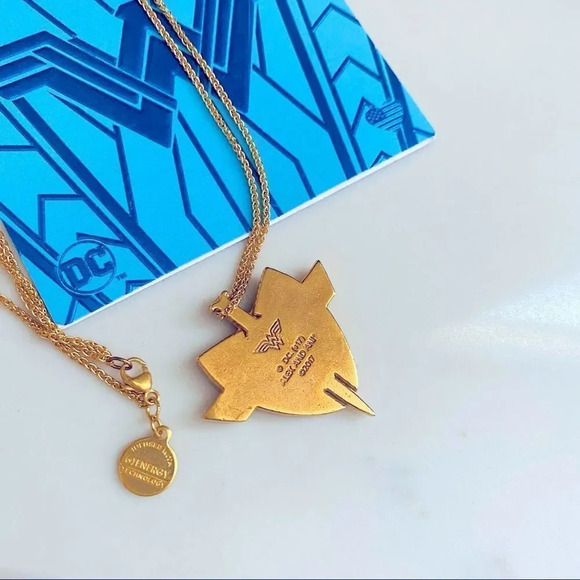 NWT Alex & Ani 14K Gold SS Wonder Women Necklace - Picture 4 of 5